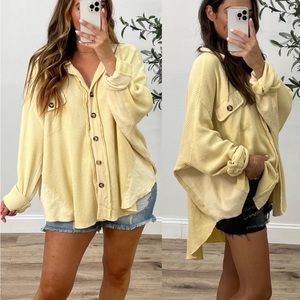 Austen thermal shacket- butter